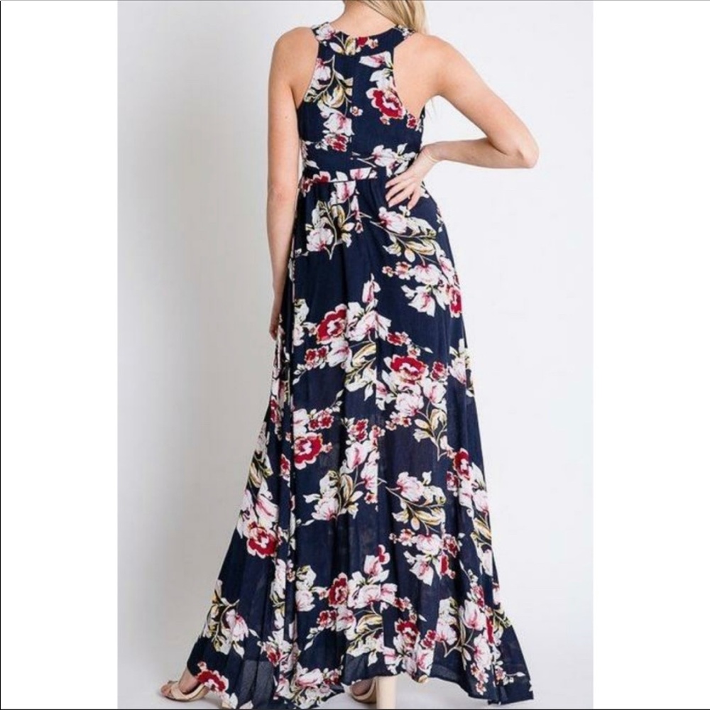 New Dress, High Neck, Maxi Dress, perfect for Barbie, Rayon, Lined, Sleeveless - Picture 3 of 3